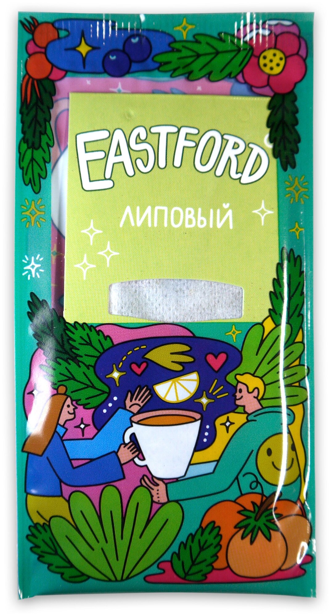 Чай EASTFORD подарочный набор в больших фильтр-пакетах чайная коллекция вкусов - фотография № 3