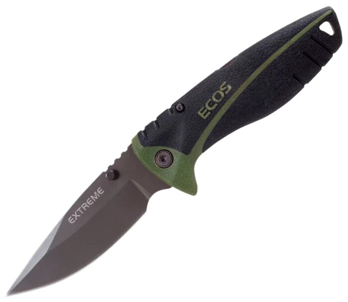 Нож складной ECOS EX-SHB01G/EX-SHB01R с чехлом
