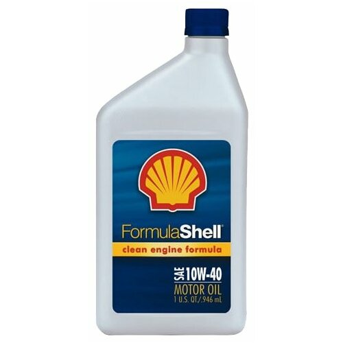 Синтетическое моторное масло SHELL Formula 10W-40, 0.946 л