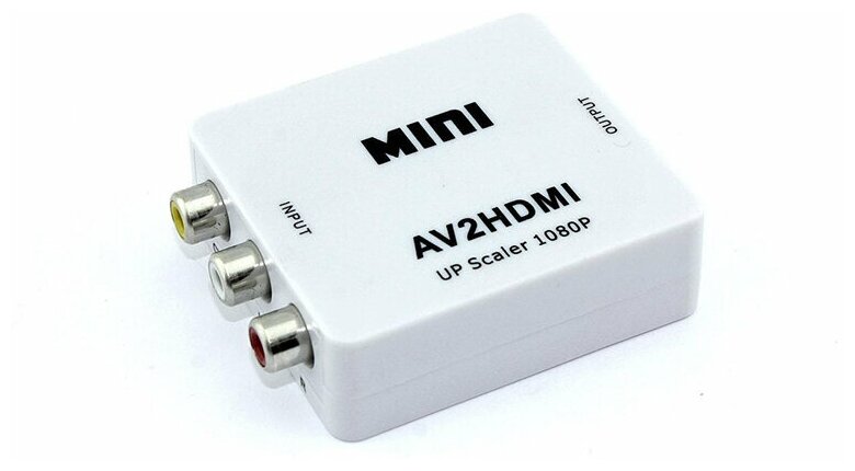 Переходник с AV (тюльпаны) на HDMI