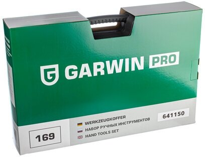 GARWIN PRO 641150 Набор ручных инструментов 1/4" и 1/2" 6 гр. 169 предметов - фотография № 5