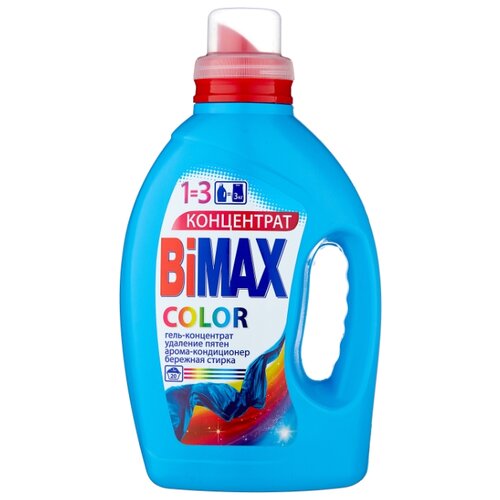 фото Гель для стирки bimax bimax color, 1.5 л, бутылка