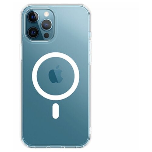 Чехол WiWU Magnetic Crystal Case MCC-101 для iPhone 13 Pro Max 6.7 inch Transparent чехол накладка rokform crystal case для iphone 13 со встроенным неодимовым магнитом материал поликарбонат цвет прозрачный