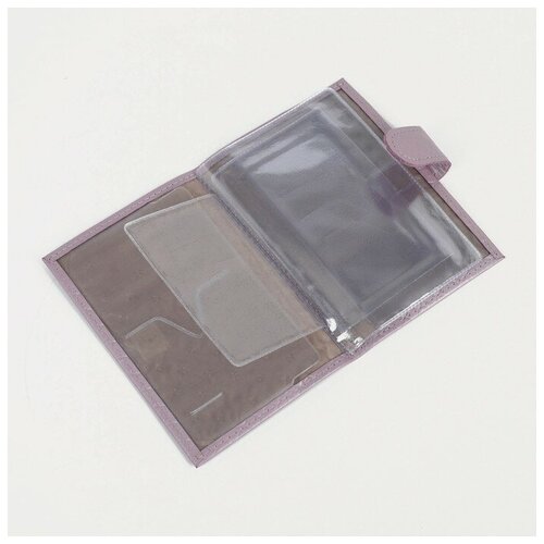 Обложка для автодокументов Textura 5069316, фиолетовый, мультиколор обложка для автодокументов textura бордовый коричневый