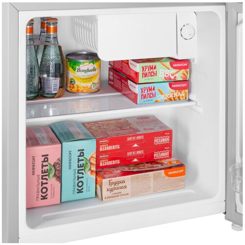 Однокамерный холодильник MAUNFELD MFF50SL холодильник однокамерный maunfeld mbl88sw 87x59 6 см 1 компрессор цвет белый