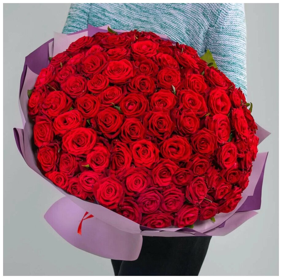 101 Красная Роза (40 см.)