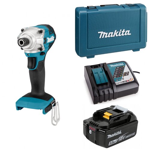 Шуруповерт импульсный аккумуляторный 155Нм 18В LXT Li-Ion 1x5Ач Makita DTD156RT 2271000₽