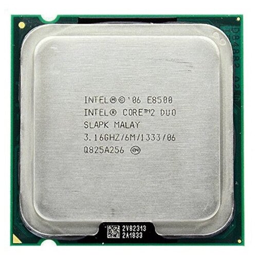 Процессор Intel Core 2 Duo E8500 Wolfdale LGA775, 2 x 3166 МГц, OEM процессор intel core 2 duo e7500 wolfdale lga775 2 x 2933 мгц oem