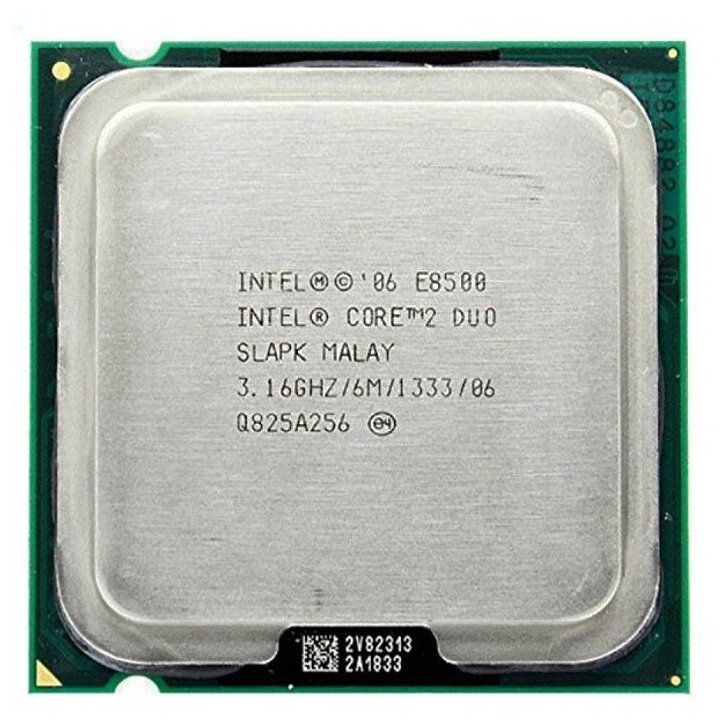 Процессор Intel Core 2 Duo E8500 (3,16 ГГц, LGA 775, 6 Мб, 2 ядра) OEM