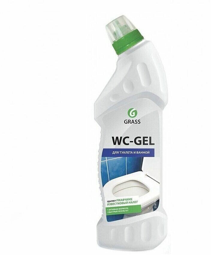 Гель для чистки сантехники WC-gel Grass