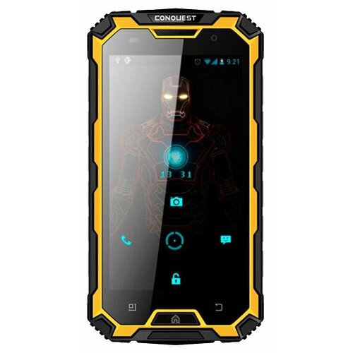 Смартфон Conquest S8, 2 SIM, желтый