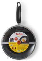 Сковорода Tefal Tempo 04171926 26 см, с крышкой, коричневый/черный