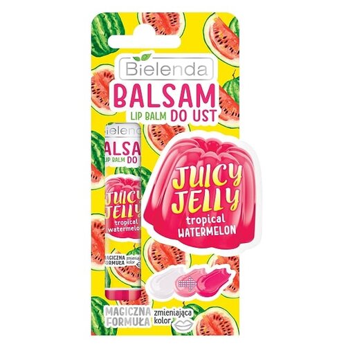 фото Bielenda Juicy gelly Бальзам для губ Tropikal watermelon