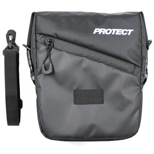 Сумка велосипедная PROTECT SPORT Protectна руль, 20х22,5х10,5 см, черный (для велосипеда, самоката)