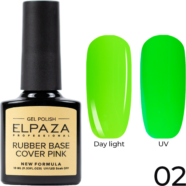 Elpaza Neon Rubber Base 02 10 мл