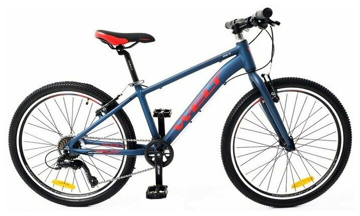 Велосипед Welt Peak 24 Rigid blue/grey (2022) 24"