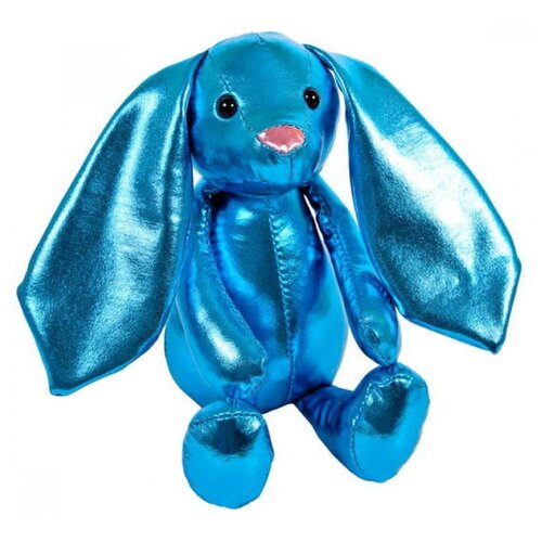 фото Мягкая игрушка ABtoys Кролик синий 16 см