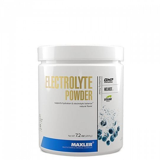 Maxler Electrolyte Powder (204 гр) (черника)