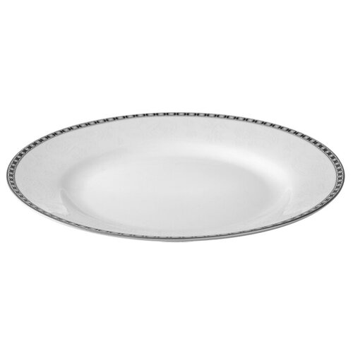 фото Набор обеденных тарелок esprado arista white 6 шт., 22,5 см, костяной фарфор, arw022we301