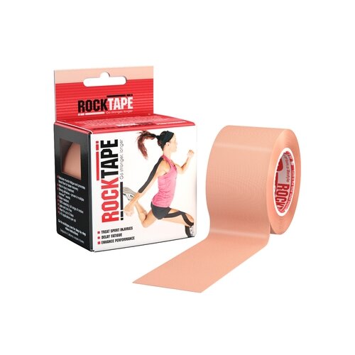 фото Тейп classic (rct100), 1 шт, цвет: телесный rocktape