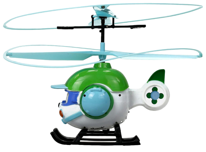 Вертолет Silverlit Robocar Poli Хэли (83390) 6 см белый/зеленый фото 2