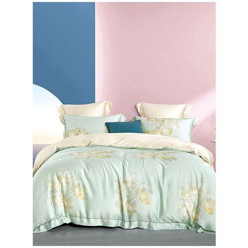 Soavita Постельное белье Polliana цвет: салатовый (семейное)