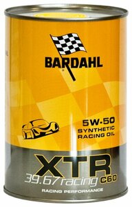 Фото Моторное масло Bardahl XTR C60 Racing 39.67 5W-50 1 л