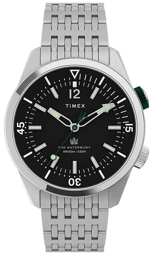 Наручные часы TIMEX Waterbury TW2V49700, черный, серый