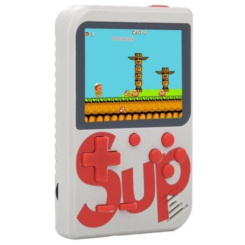 Игровая портативная консоль Sup Game box 400 in 1 с джойстиком (Белый)