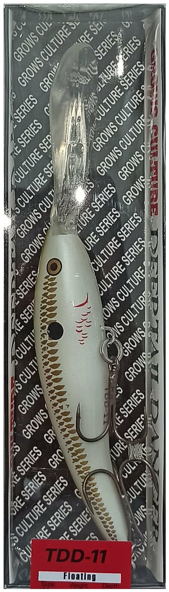 Воблер GROWS CULTURE (RAPALA) DEEP TAIL DANCER 105mm 22.3gr 4.5-9.0m BP