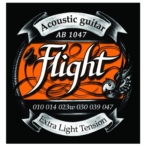 фото Flight ab1047 струны для акустической гитары