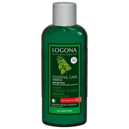 фото Logona шампунь Nettle Essential Care с экстрактом Крапивы 75 мл