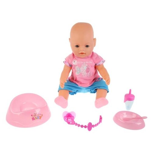 фото Пупс warm baby малышка 43 см