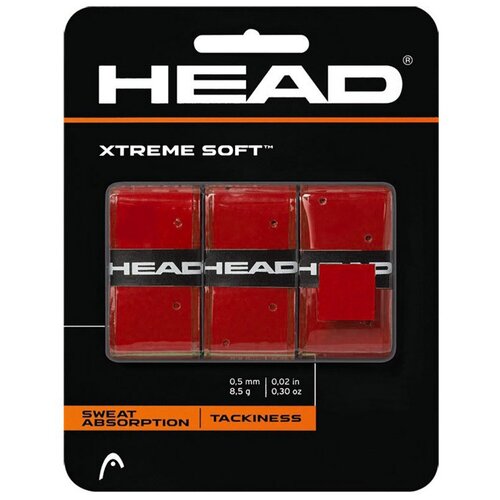 Обмотки HEAD Xtreme Soft 3шт Красный 285104-RD