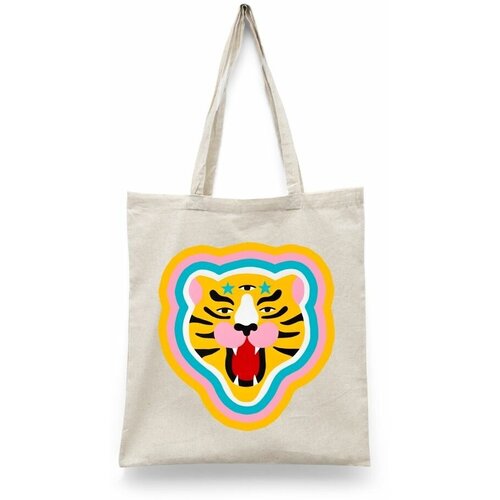 фото Сумка шоппер каждому своё, бежевый