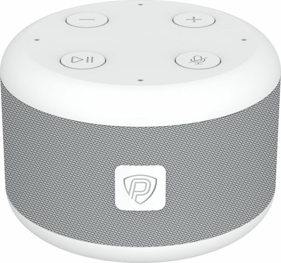 Умная колонка Prestigio SmartVoice c голосовым помощником Марусей, Bluetooth, Wi-Fi, 5Вт, Светло-серый, PSS105M_LG