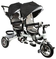 Трехколесный велосипед Capella Twin Trike 360 red