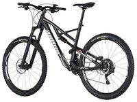 Горный (MTB) велосипед Author A-Ray 27.5 (2019) black matt/red 17.5