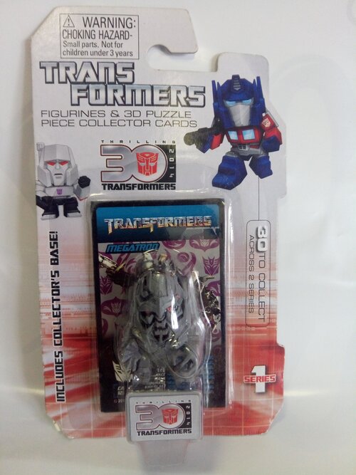 Фигурка коллекционная Transformers Megatron 12/30 4 см TRF302