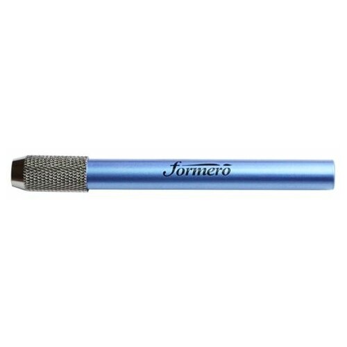 Держатель-удлинитель для карандаша металлический FORMERO, цвет голубой металлик держатель удлинитель для карандаша formero двухсторонний ручка пластиковая зеленая