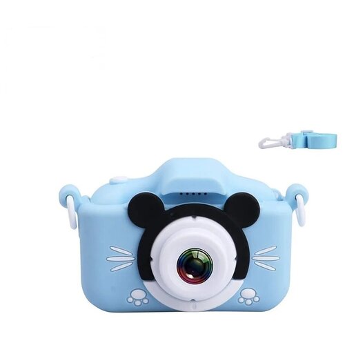Цифрoвoй Детский фотoаппарат синий Фото-Видео Камера Фотокамера для детей 149900₽