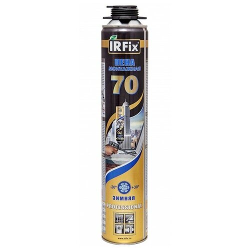IRFix 70 пена монтажная профессиональная зимняя 880 мл.