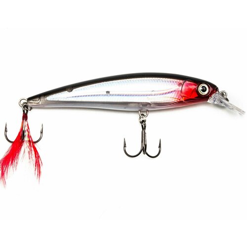 фото Воблер kyoda luck minnow-100su, длина 10 см, вес 15 гр, цвет p126, заглубление 1,0-1,2 м.