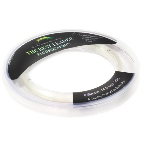 fluorocarbon shock leader 25m0 218mm Fluorocarbon Strike Pro The Best Leader 1,00mm 43,0кг 30m