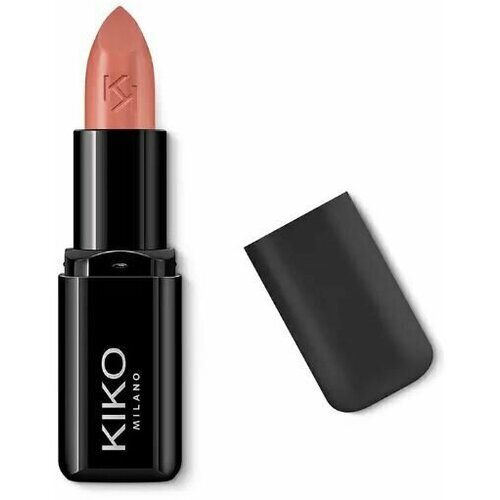 KIKO MILANO Насыщенная и питательная помада для губ Smart Fusion Lipstick (404 Rosy Biscuit) помада с ph блеском kiko milano ph glow lipstick 2 8 гр