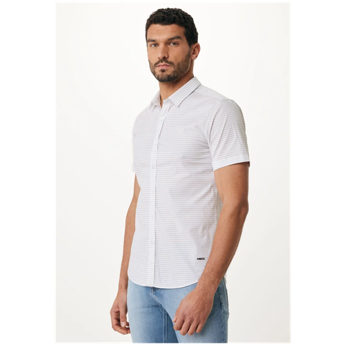 Рубашка мужская MEXX, размер M, Off White