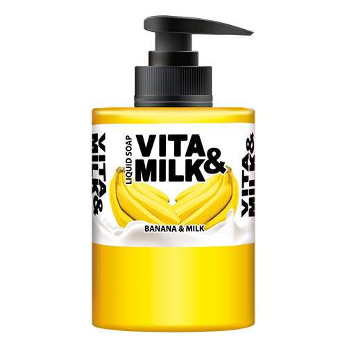 фото Мыло жидкое vita & milk банан и