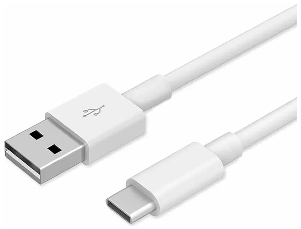 Кабель USB - USB Type-C, 1 м, белый