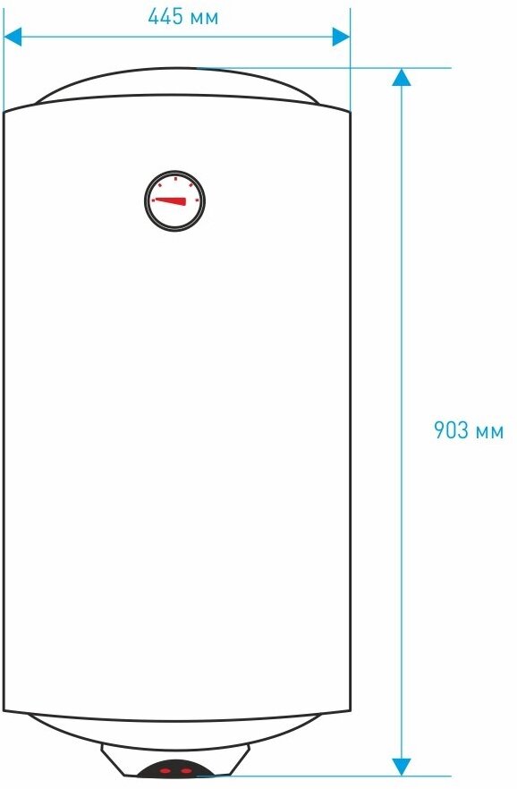Накопительный водонагреватель Термекс Thermex - фото №9