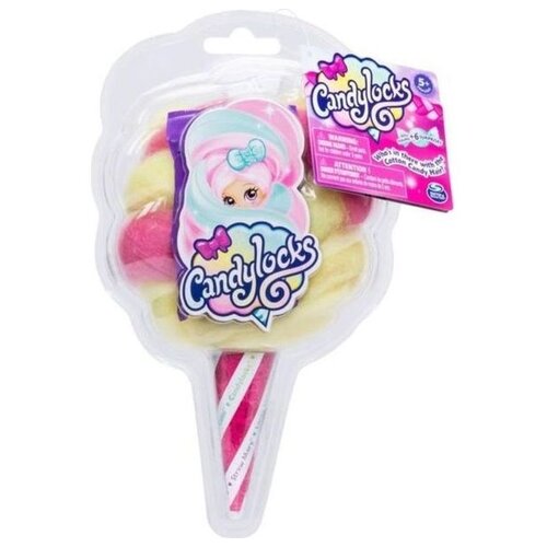 Кукла-сюрприз Spin Master Candylocks Сахарная милашка желто-розовая, 8 см, 6052311/20118283